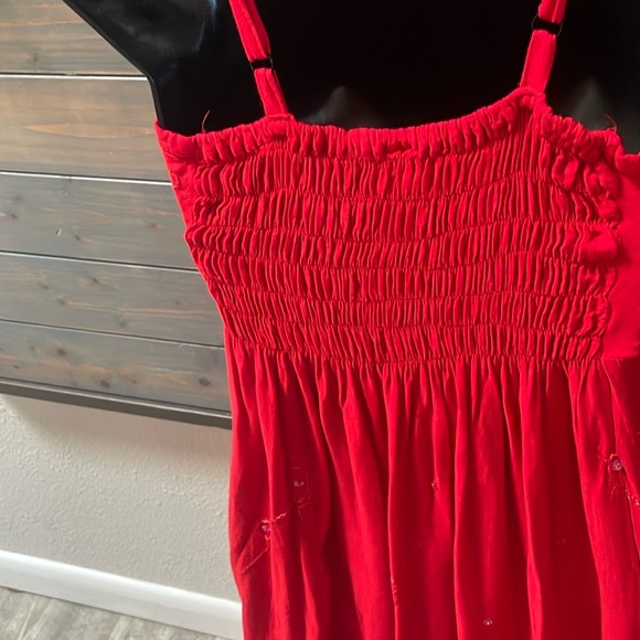 Island Planet Red Beach Coverup - Picture 8 of 11